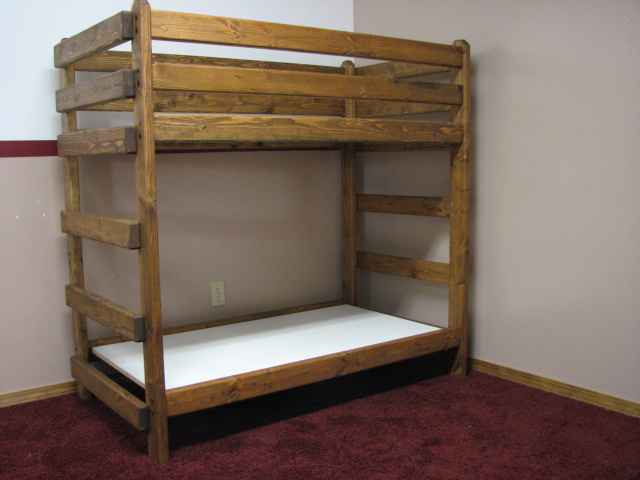 loft bed with crib